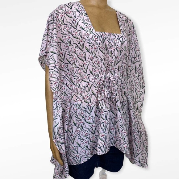 Morgan Lane Swimsuit Coverup in Tina Floral Size Small - Picture 9 of 12